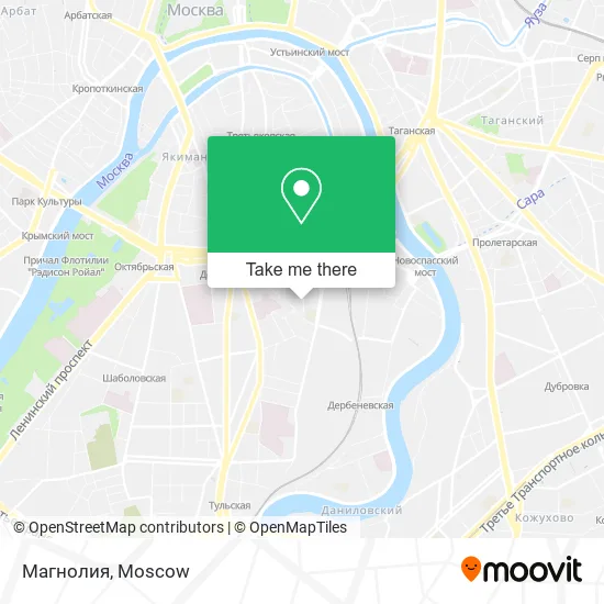 Магнолия map