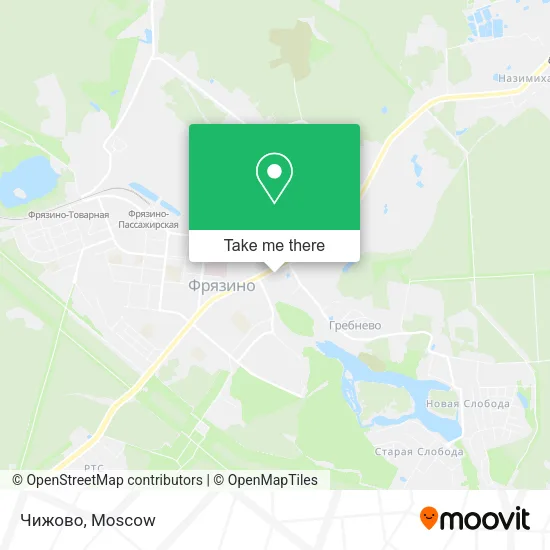 Чижово map