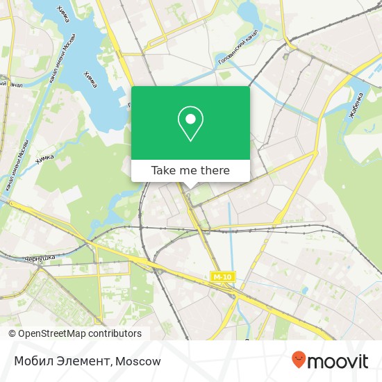 Мобил Элемент map