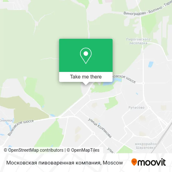 Московская пивоваренная компания map