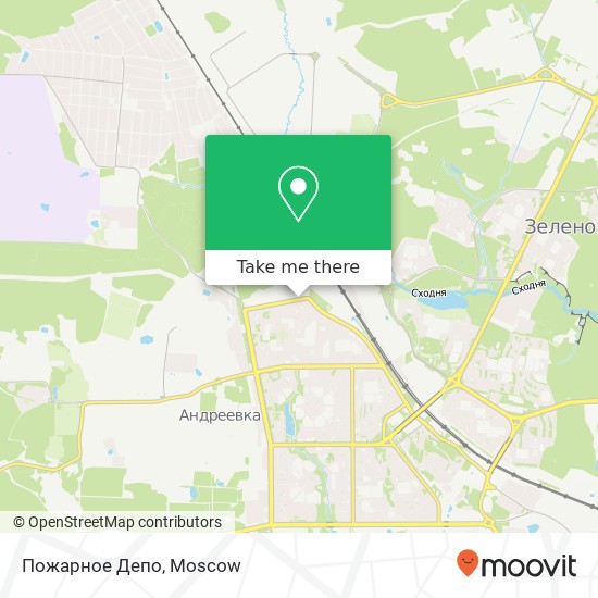 Пожарное Депо map