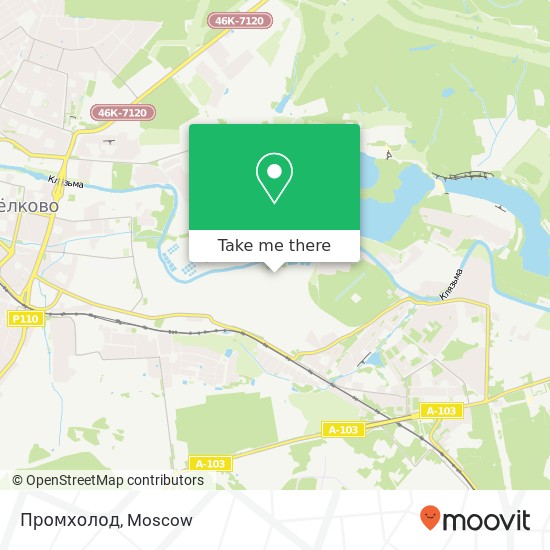 Промхолод map