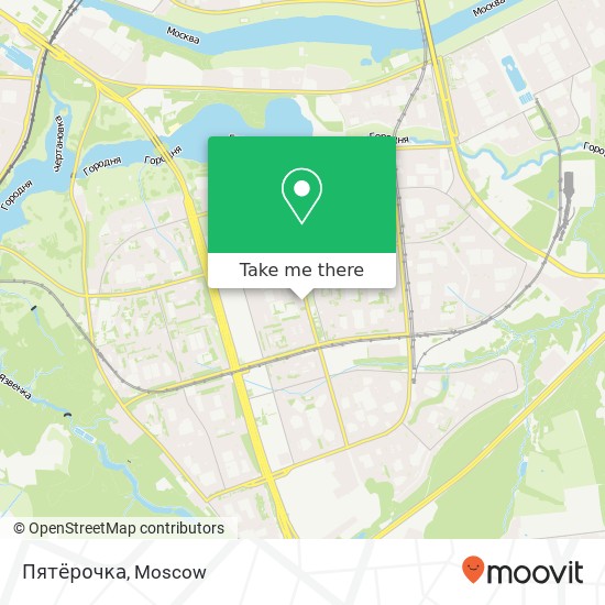 Пятёрочка map