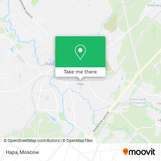 Нара map