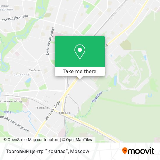 Торговый центр ""Компас"" map