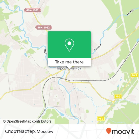 Спортмастер map