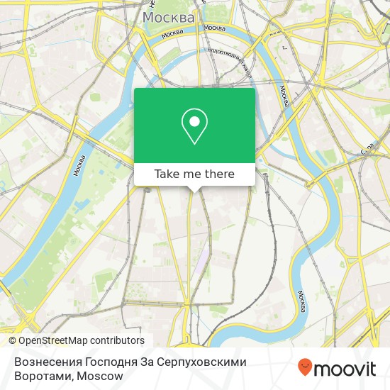 Вознесения Господня За Серпуховскими Воротами map