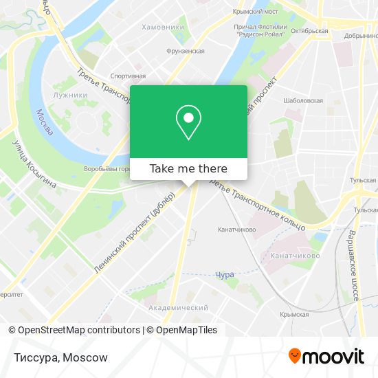 Тиссура map