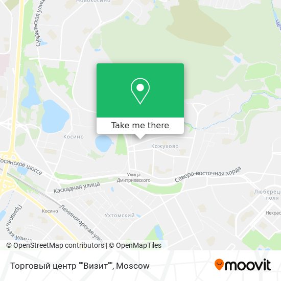 Торговый центр ""Визит"" map