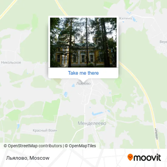 Льялово map