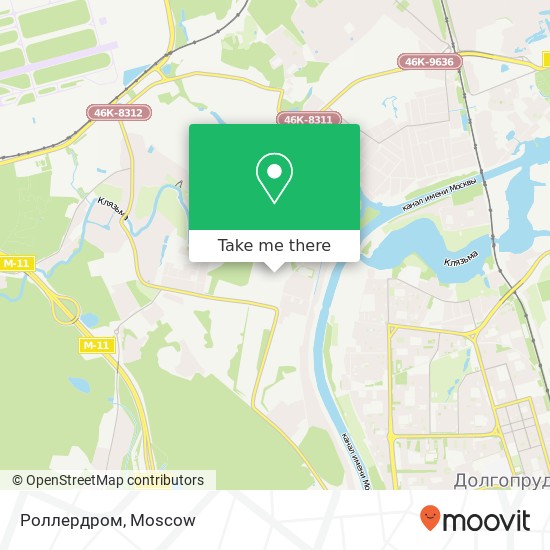 Роллердром map