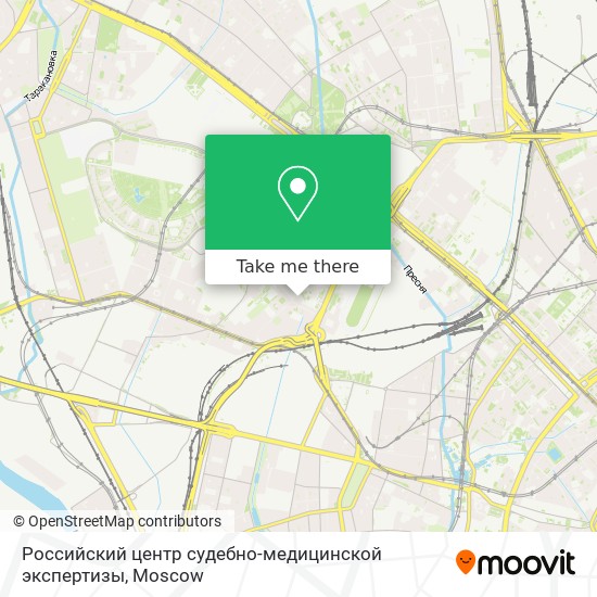 Российский центр судебно-медицинской экспертизы map