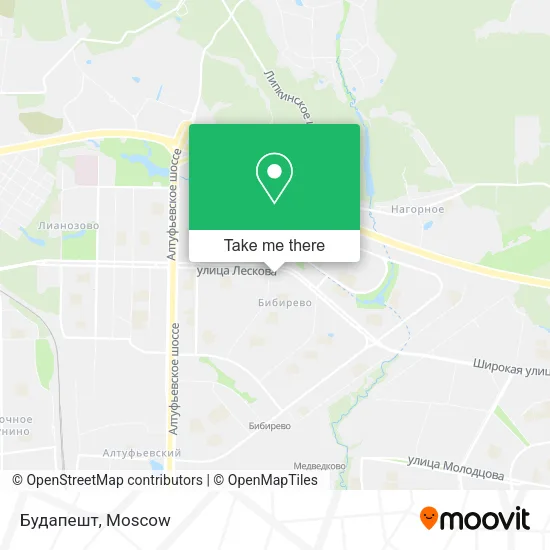 Будапешт map