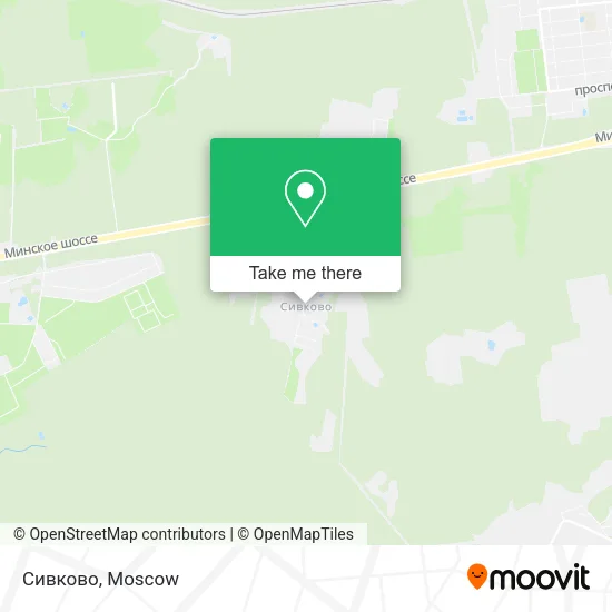 Сивково map