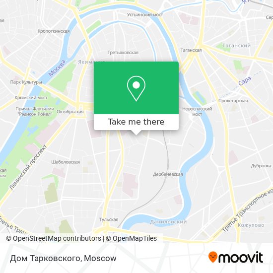 Дом Тарковского map