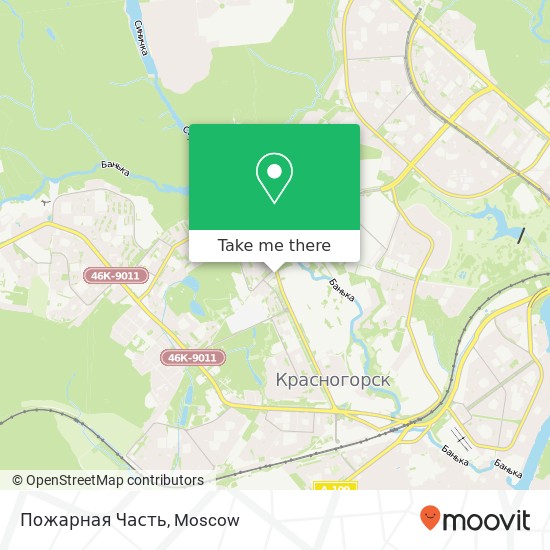 Пожарная Часть map