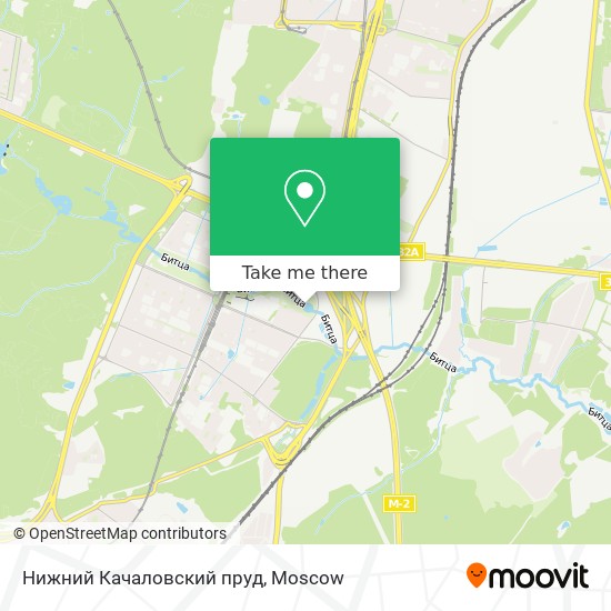 Нижний Качаловский пруд map