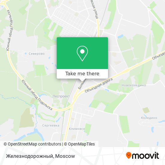 Железнодорожный map