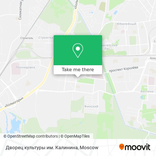 Дворец культуры им. Калинина map