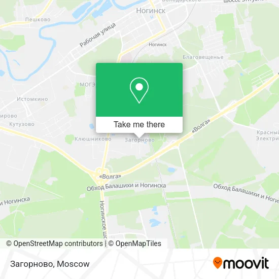 Загорново map