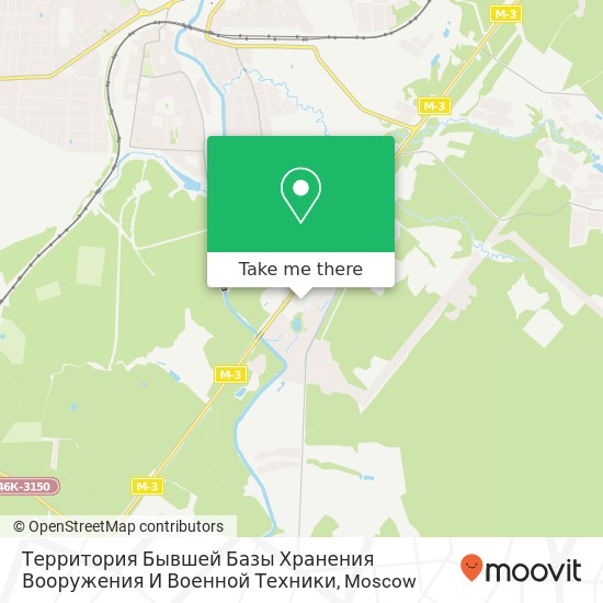 Территория Бывшей Базы Хранения Вооружения И Военной Техники map