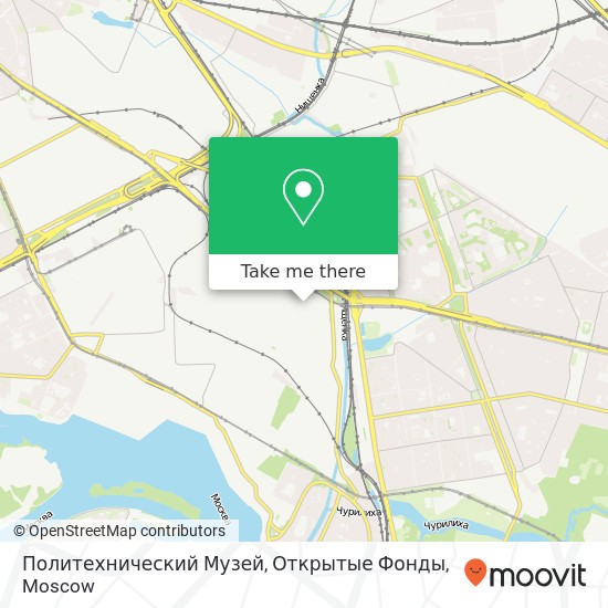 Политехнический Музей, Открытые Фонды map