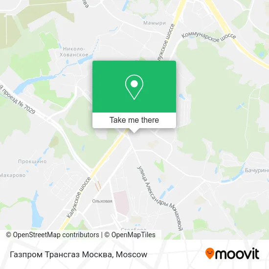 Газпром Трансгаз Москва map