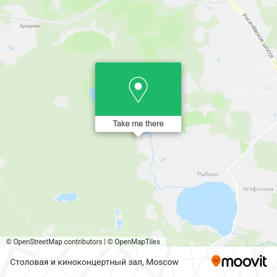 Столовая и киноконцертный зал map