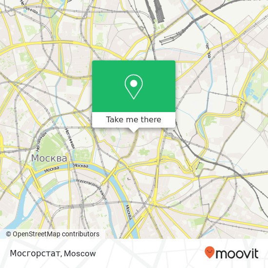 Мосгорстат map