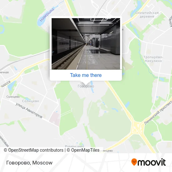 Говорово map