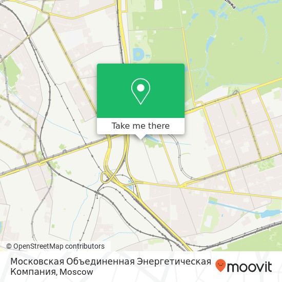 Московская Объединенная Энергетическая Компания map