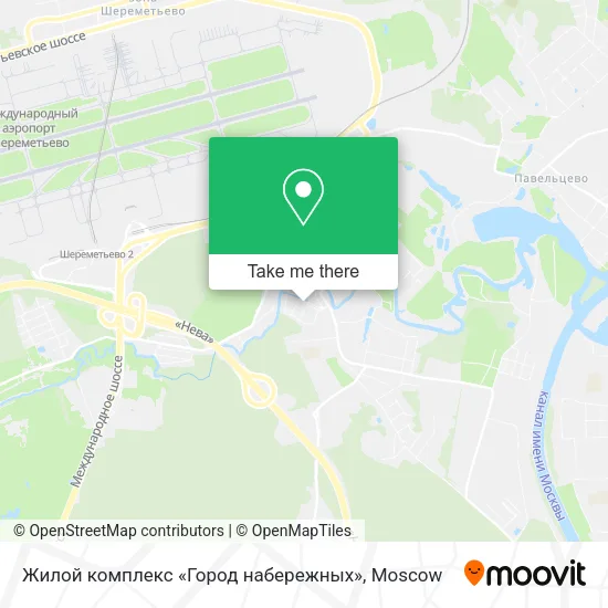 Жилой комплекс «Город набережных» map