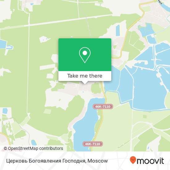 Церковь Богоявления Господня map