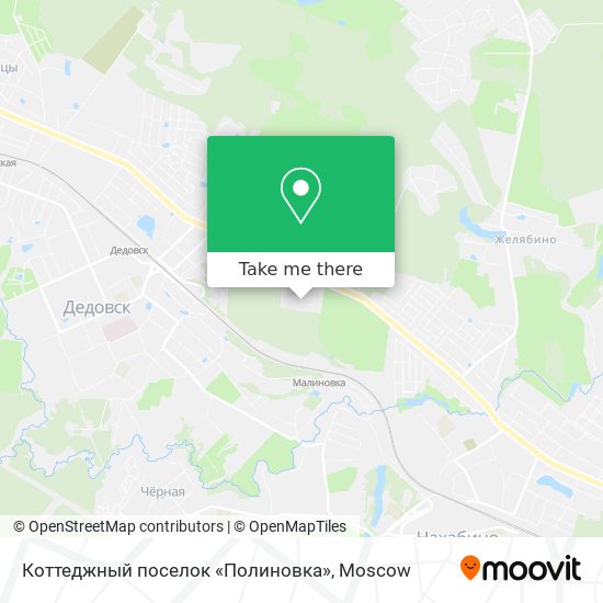 Коттеджный поселок «Полиновка» map