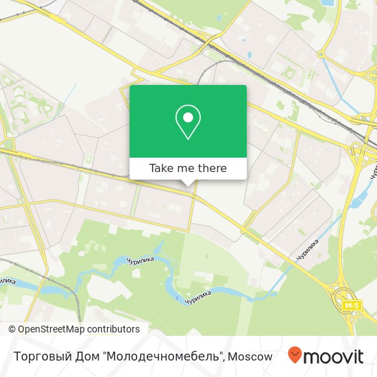 Торговый Дом "Молодечномебель" map