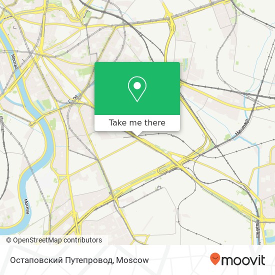 Остаповский Путепровод map