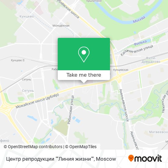 Центр репродукции ""Линия жизни"" map