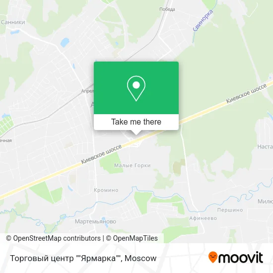 Торговый центр ""Ярмарка"" map