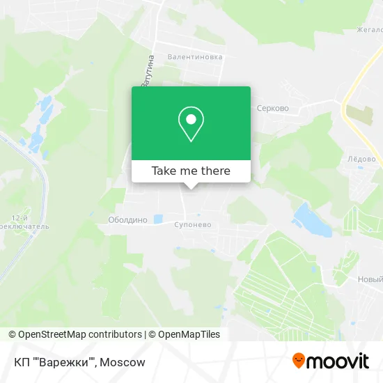 КП ""Варежки"" map