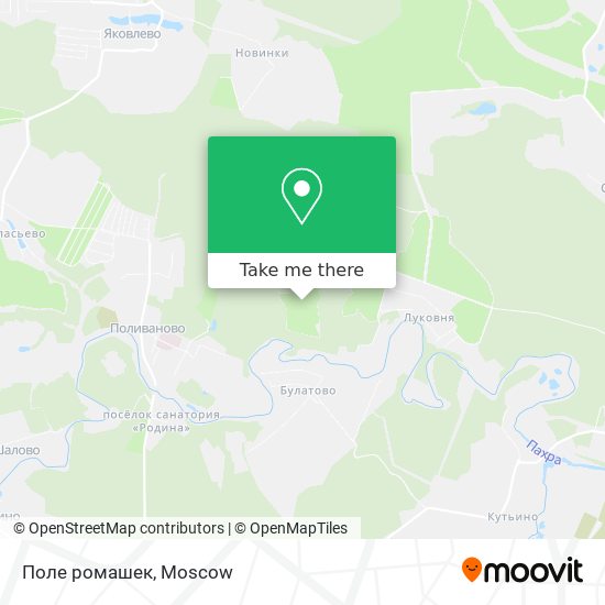 Поле ромашек map