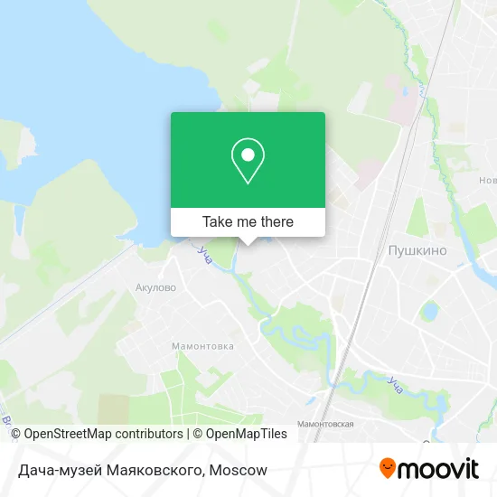 Дача-музей Маяковского map