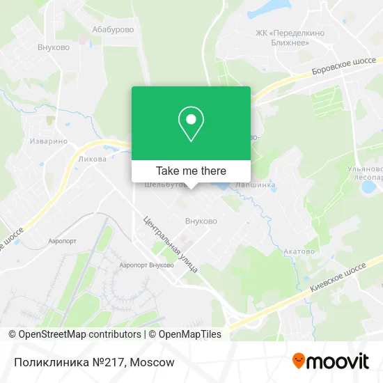 Поликлиника №217 map