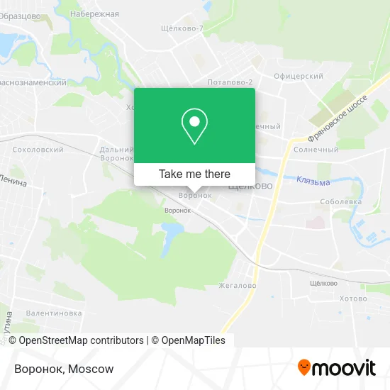 Воронок map