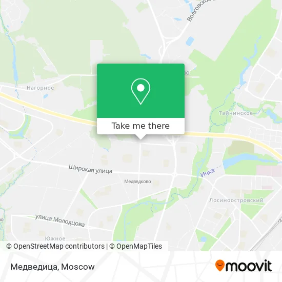 Медведица map