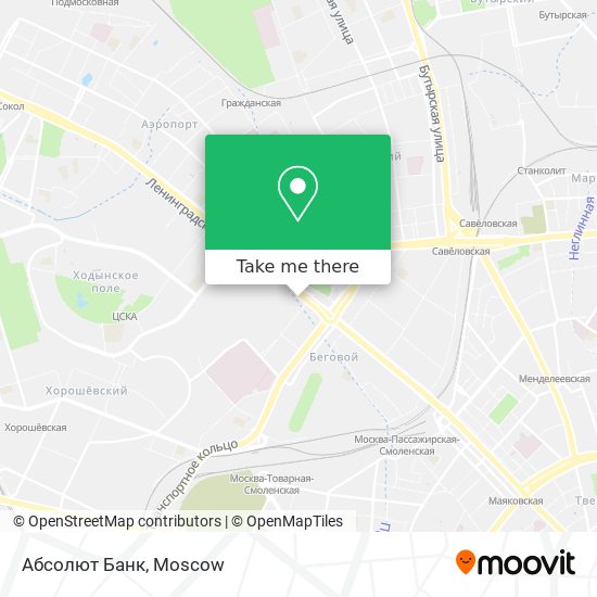 Абсолют Банк map