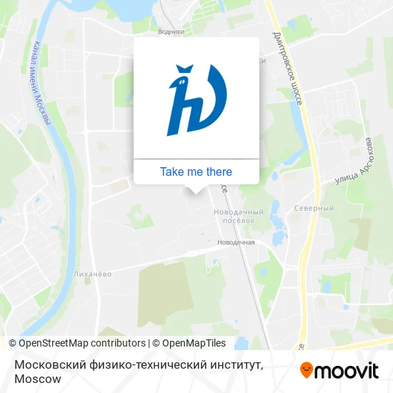 Московский физико-технический институт map
