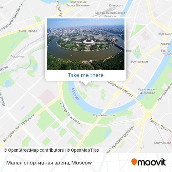 Малая спортивная арена map
