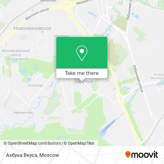 Азбука Вкуса map
