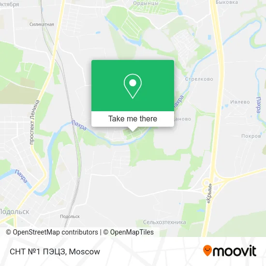 СНТ №1 ПЭЦЗ map