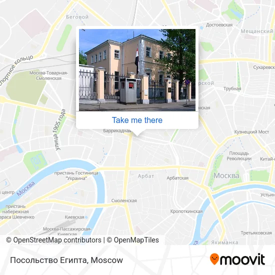 Посольство Египта map